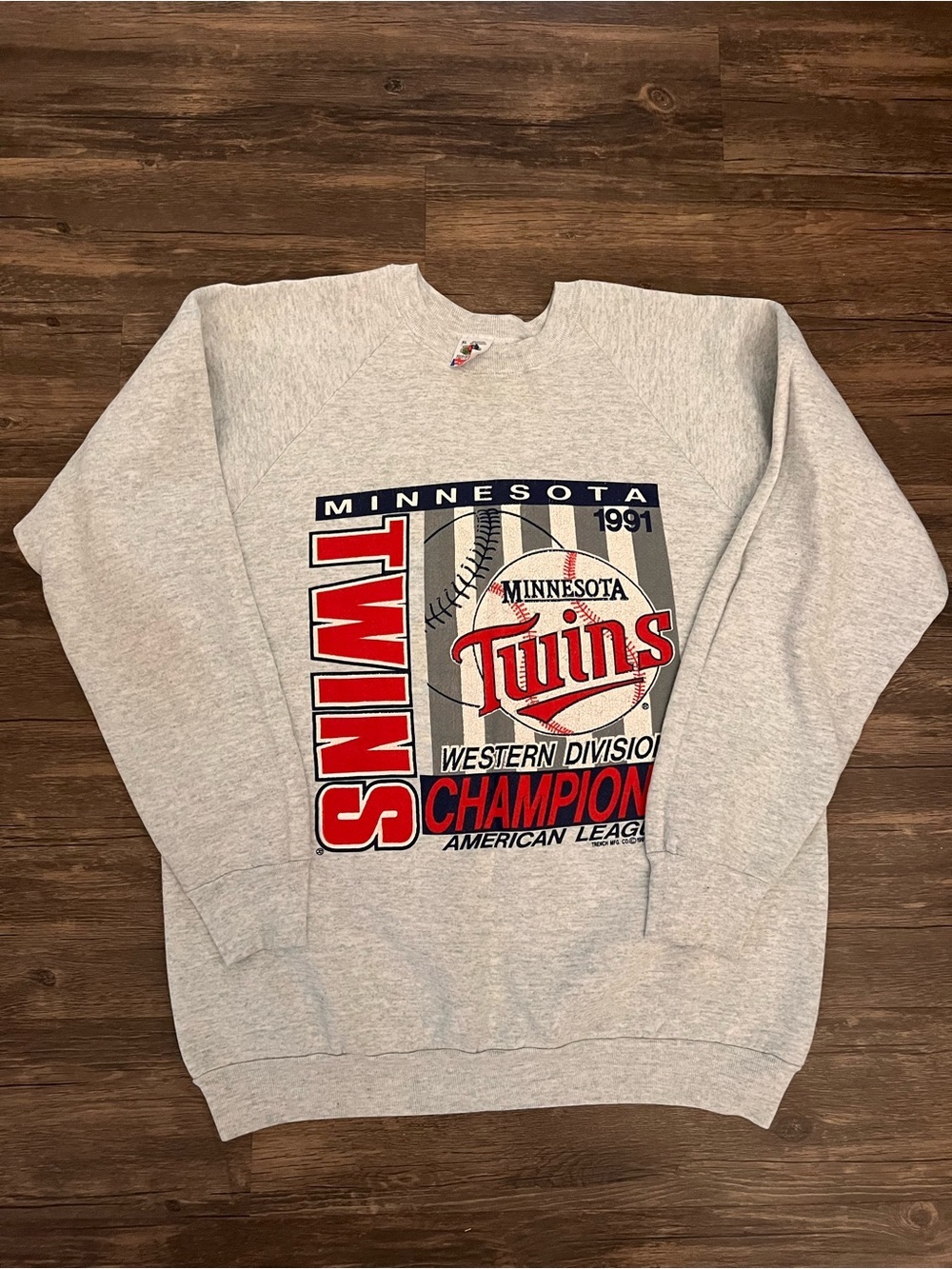 Vintage 1991 Minnesota Twins Crewneck Sweatshirt